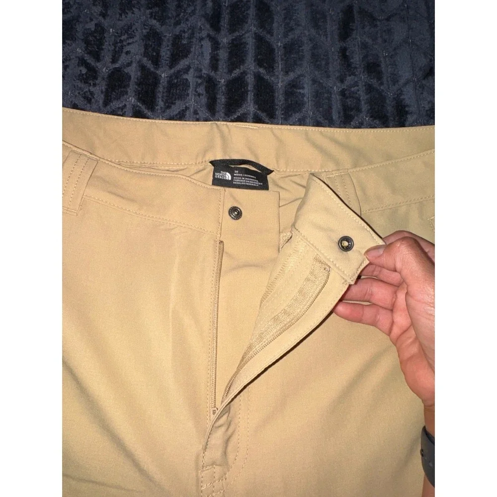 The North Face Men's Pants Retrac Tech III Flashdry Hiking Climbing Khaki Sz 36